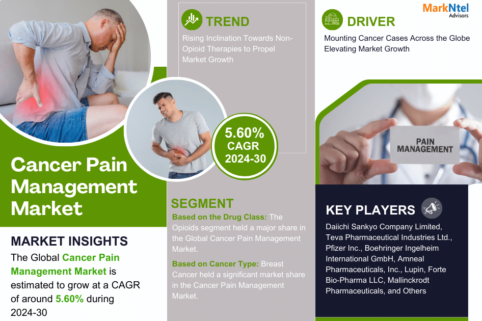 Cancer Pain Management Market Size, Insights, Growth Rate, Trends Analysis and Forecast to 2030